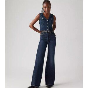 Levi's Dark Blue Women's Flare Jeans